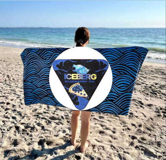 Ice Blueberry Pie Towel